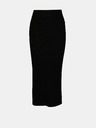 Orsay Černá dámská úpletová sukně ORSAY
