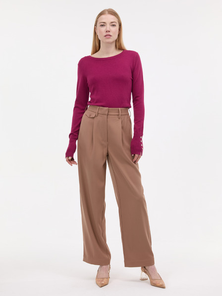 Orsay Vínový dámský svetr ORSAY