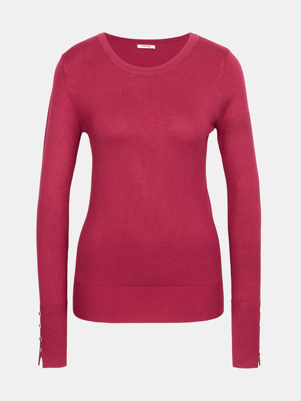 Orsay Vínový dámský svetr ORSAY