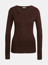 Orsay Tmavě hnědý dámský svetr ORSAY