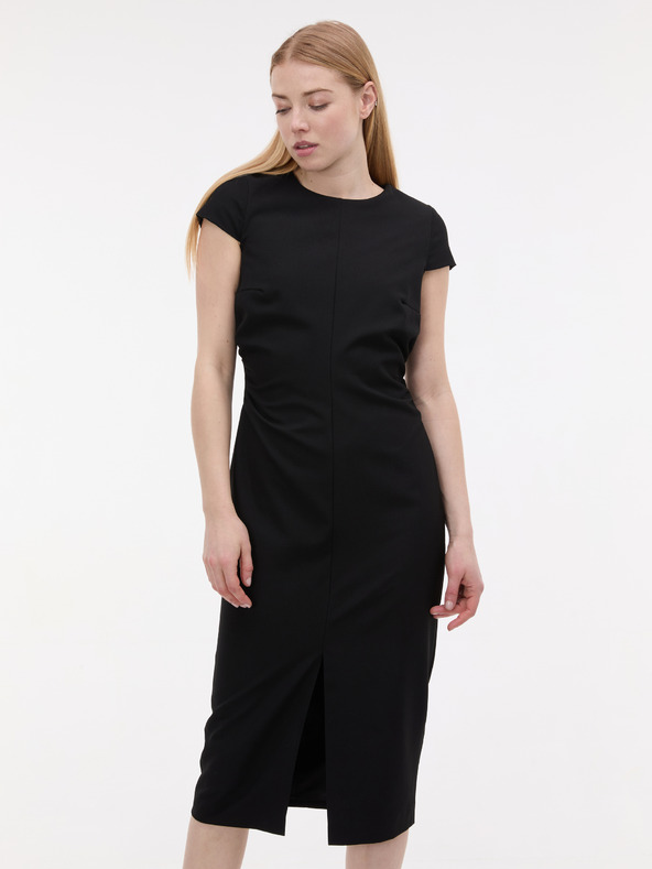 Orsay Černé dámské pouzdrové šaty ORSAY