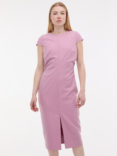 Orsay Světle růžové dámské pouzdrové šaty ORSAY