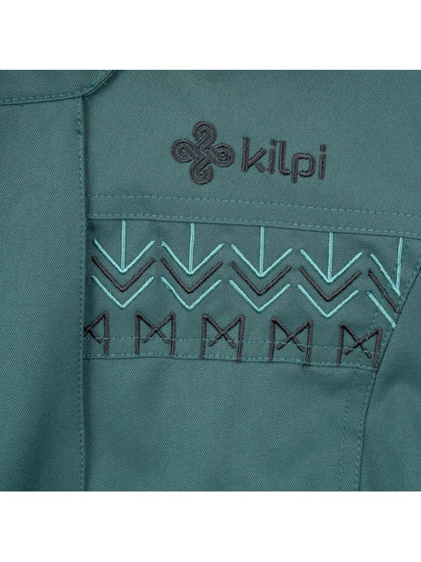 Kilpi Černý dámský zimní kabát Kilpi PERU-W