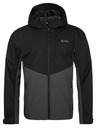 Kilpi Šedo-černá pánská outdoorová bunda Kilpi SONNA-M