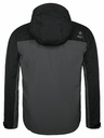 Kilpi Šedo-černá pánská outdoorová bunda Kilpi SONNA-M