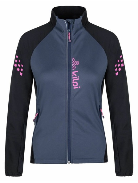 Kilpi Černo-šedá dámská sportovní bunda Kilpi Nordim