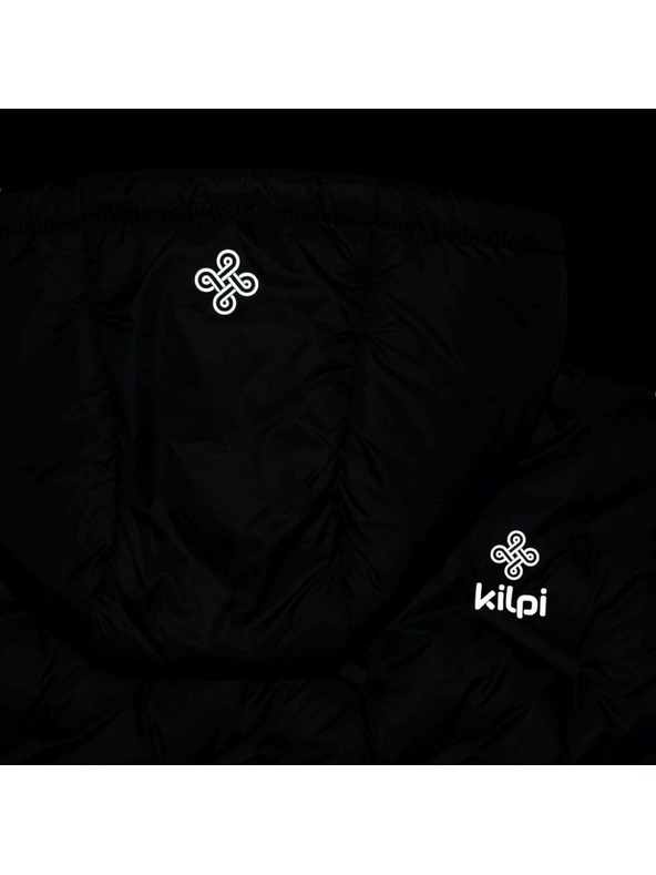 Kilpi Černá pánská péřová bunda Kilpi Albert-M