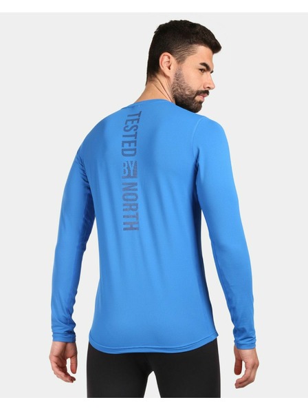 Kilpi Pánské funkční triko s dlouhým rukávem Kilpi SPOLETO-M Modrá