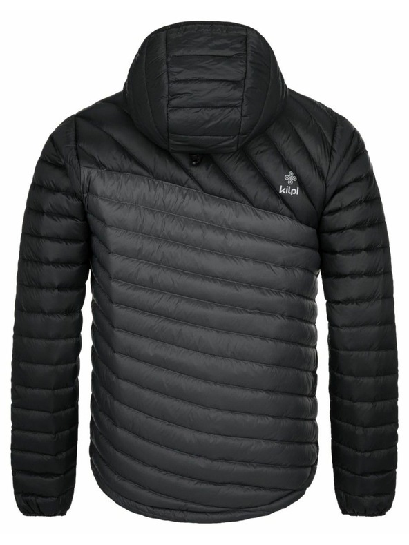Kilpi Černá pánská péřová bunda Kilpi PYRAMIDEN-M