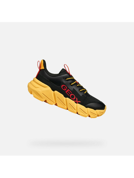 Geox Černé chlapecké tenisky Geox Flexyper Fast