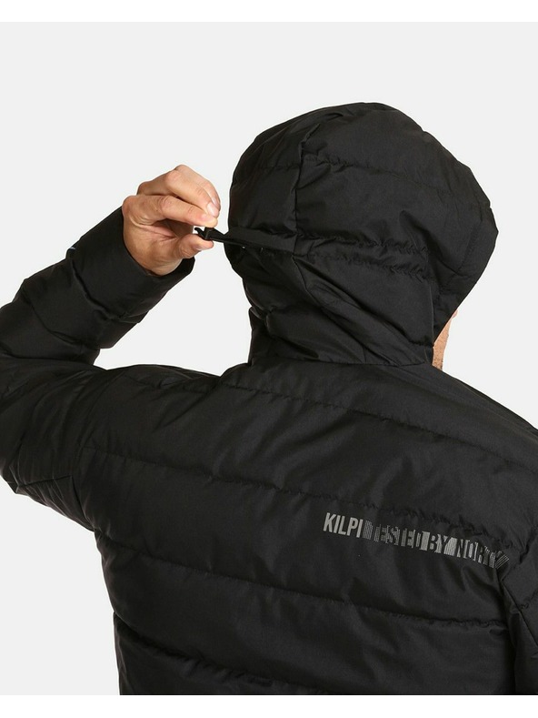 Kilpi Černá pánská zateplená bunda Kilpi Tasha-M