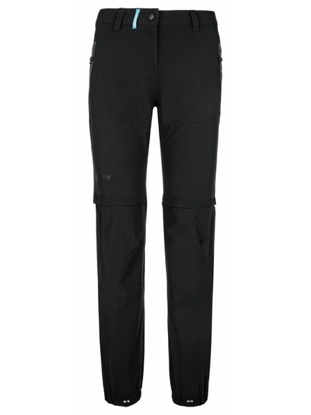 Kilpi Černé dámské outdoorové kalhoty Kilpi HOSIO