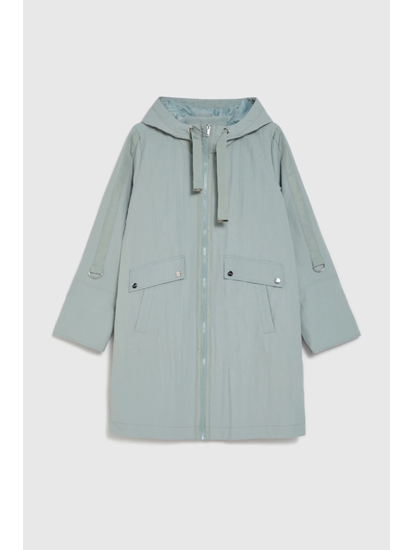 Moodo Bunda parka olivová Moodo