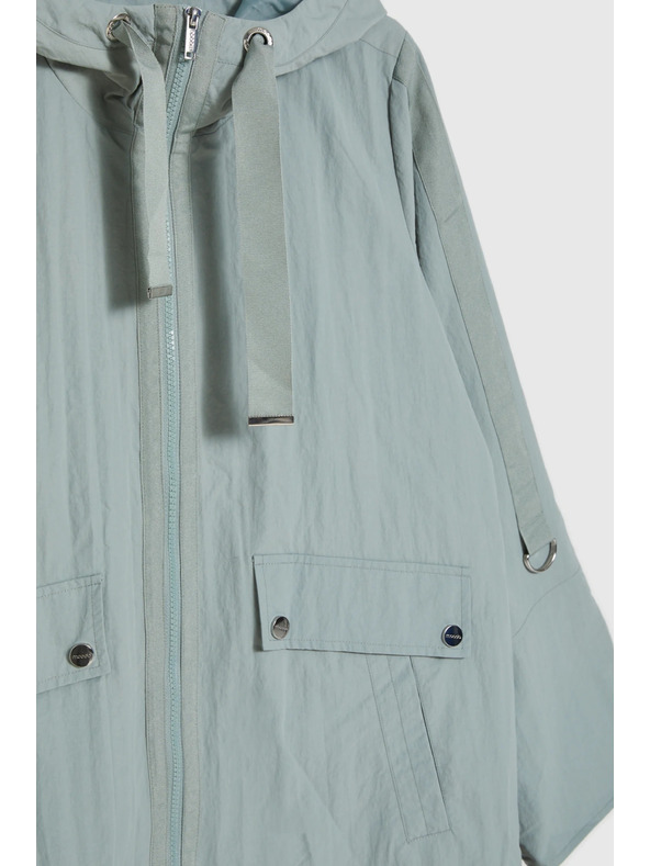 Moodo Bunda parka olivová Moodo