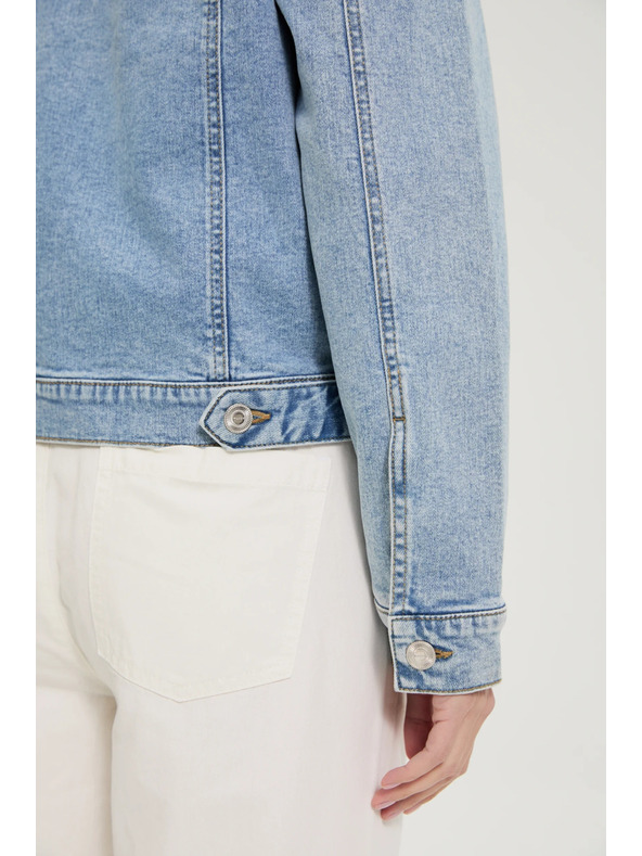 Moodo Džínová bunda modrá Moodo