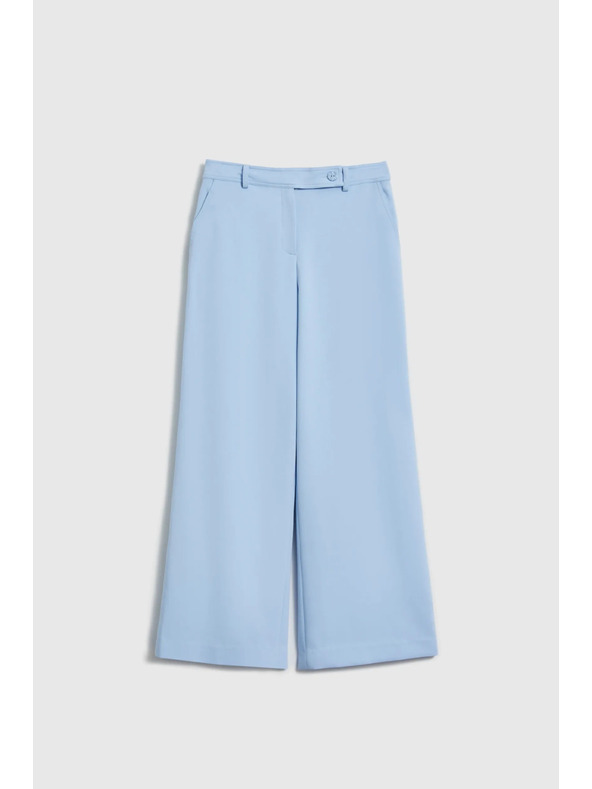 Moodo Oblek kalhoty světle modré Moodo