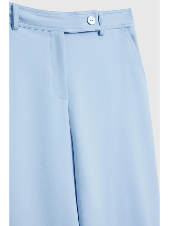 Moodo Oblek kalhoty světle modré Moodo