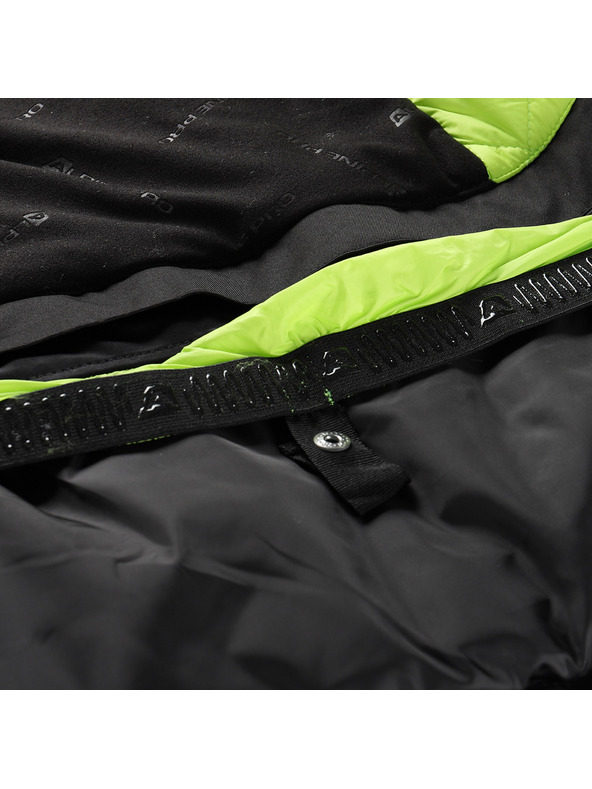 ALPINE PRO Pánská lyžařská bunda s membránou ptx snow ALPINE PRO DEAR 2 black