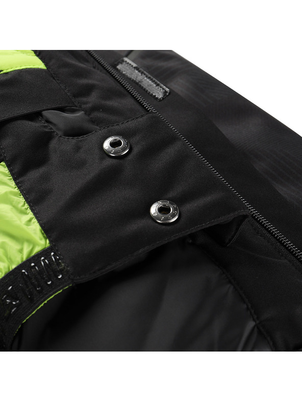 ALPINE PRO Pánská lyžařská bunda s membránou ptx snow ALPINE PRO DEAR 2 black