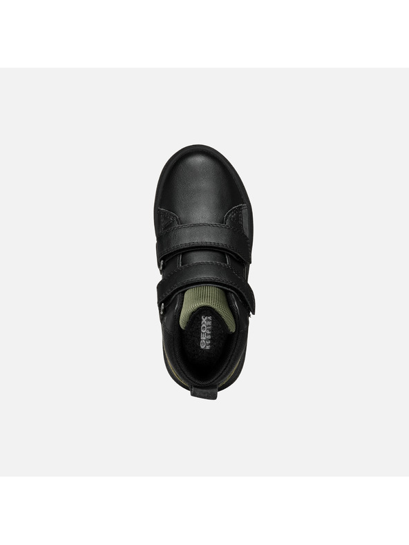 Geox Černé chlapecké tenisky Geox Theleven  B Abx