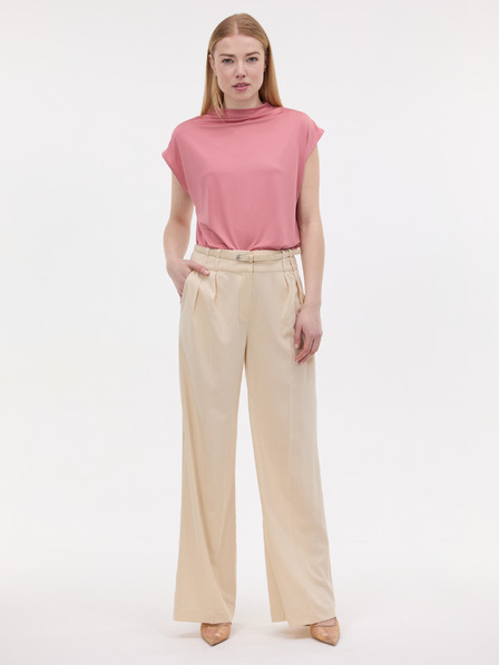 Orsay Růžové dámské tričko s krátkým rukávem ORSAY