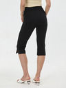 Orsay Černé dámské capri kalhoty ORSAY