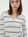 Orsay Černý pruhovaný dámský svetr ORSAY