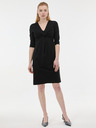 Orsay Černé dámské šaty ke kolenům ORSAY