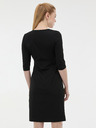 Orsay Černé dámské šaty ke kolenům ORSAY