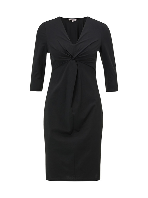 Orsay Černé dámské šaty ke kolenům ORSAY