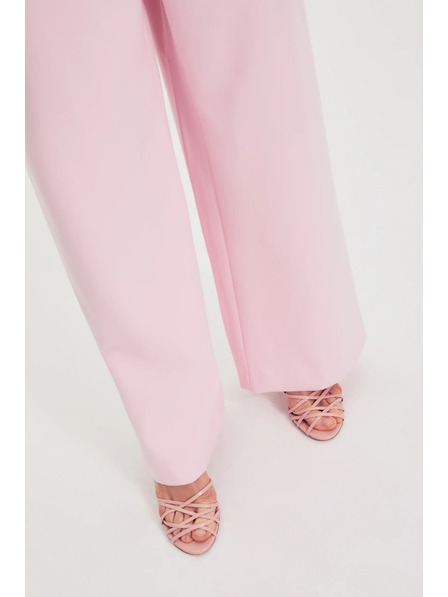 Moodo Růžové oblek kalhoty Moodo