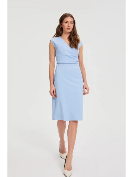 Moodo Modrá řasená sukně Moodo