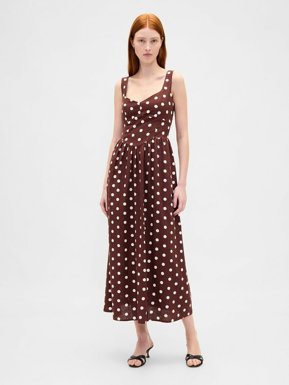 GAP Maxi šaty s kapsami GAP