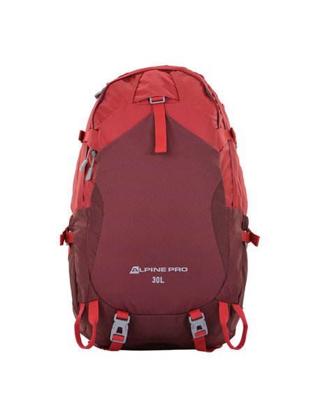 ALPINE PRO Outdoorový batoh s pláštěnkou 25 l ALPINE PRO MONRE cardinal
