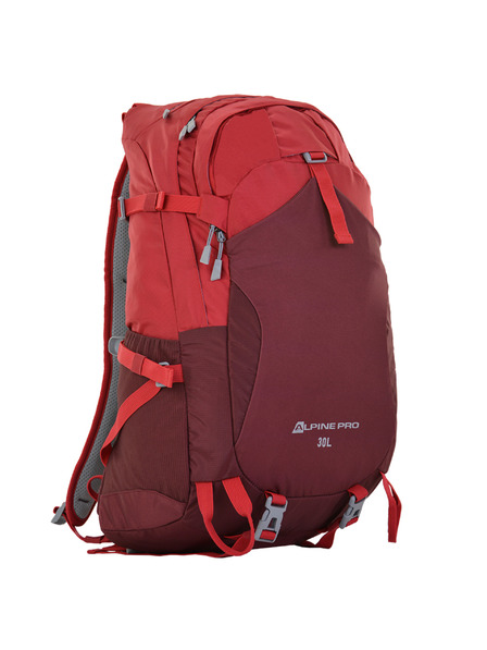 ALPINE PRO Outdoorový batoh s pláštěnkou 25 l ALPINE PRO MONRE cardinal