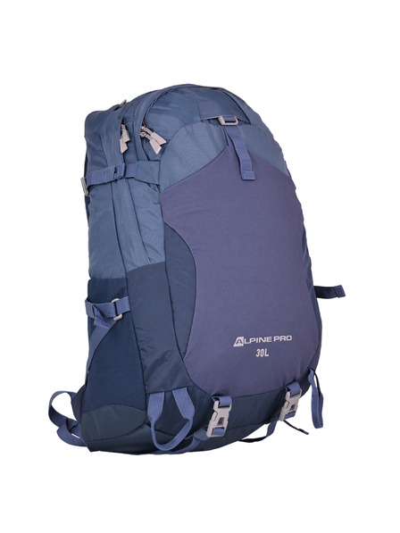 ALPINE PRO Outdoorový batoh s pláštěnkou 25 l ALPINE PRO MONRE dk.metal blue