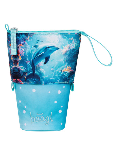 BAAGL  BAAGL Školní penál Pastelkovník Delfín GRS