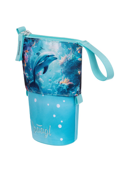BAAGL  BAAGL Školní penál Pastelkovník Delfín GRS