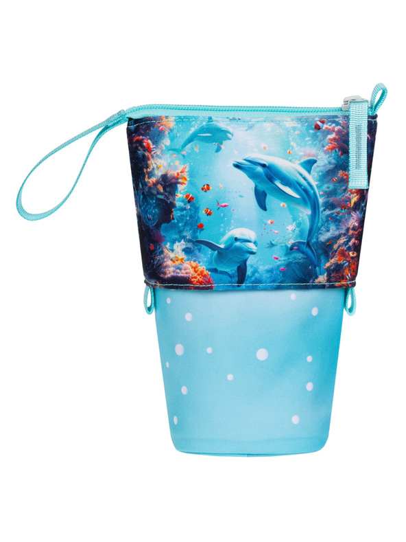 BAAGL  BAAGL Školní penál Pastelkovník Delfín GRS