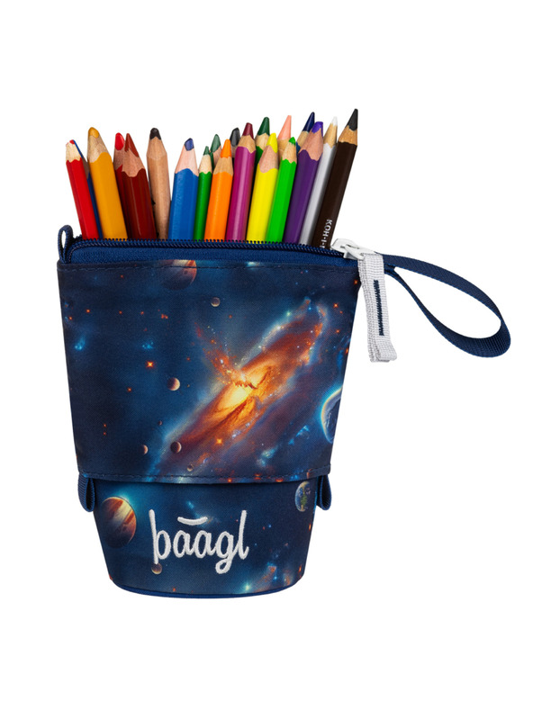 BAAGL  BAAGL Školní penál Pastelkovník Vesmír GRS