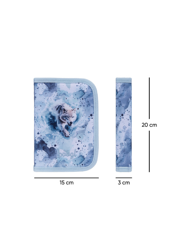 BAAGL  BAAGL Školní penál jednopatrový Polar GRS