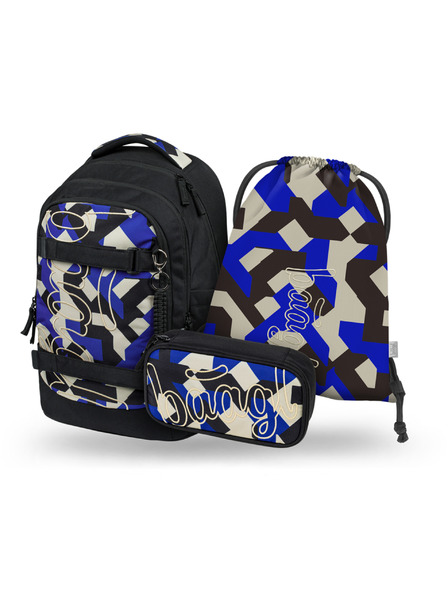 BAAGL  BAAGL SET 3 Skate Max Variety: batoh, penál, sáček GRS