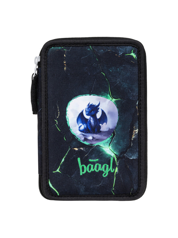 BAAGL  BAAGL Školní penál třípatrový Draci