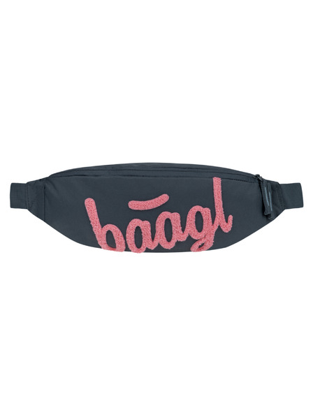 BAAGL  BAAGL Ledvinka Snap Logo růžová GRS