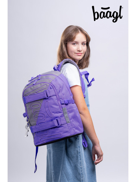 BAAGL  BAAGL SET 3 Skate Dual: batoh, penál, sportovní taška GRS