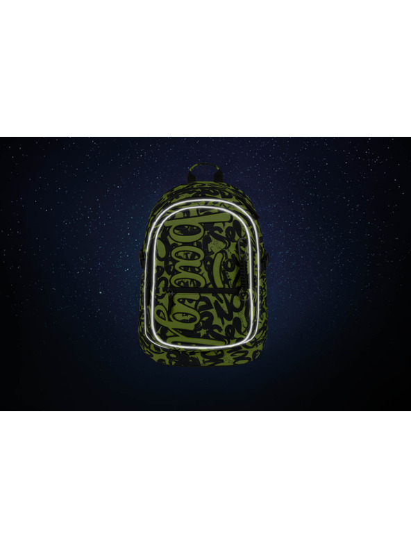 BAAGL  BAAGL Školní batoh Core Lime