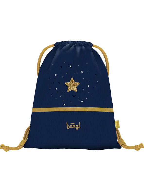 BAAGL  BAAGL SET 3 Ergo Unicorn Gold: aktovka, penál, sáček