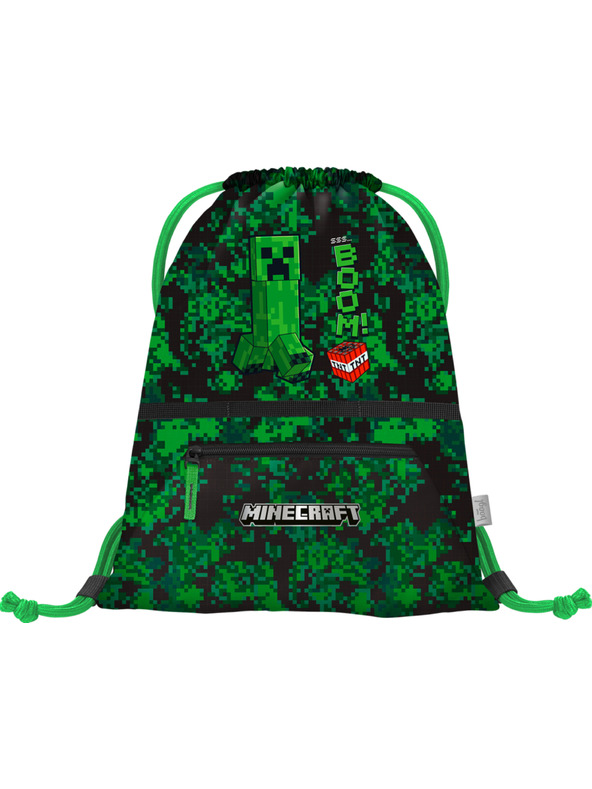 BAAGL  BAAGL SET 3 Zippy Plus Minecraft Boom: aktovka, penál, sáček