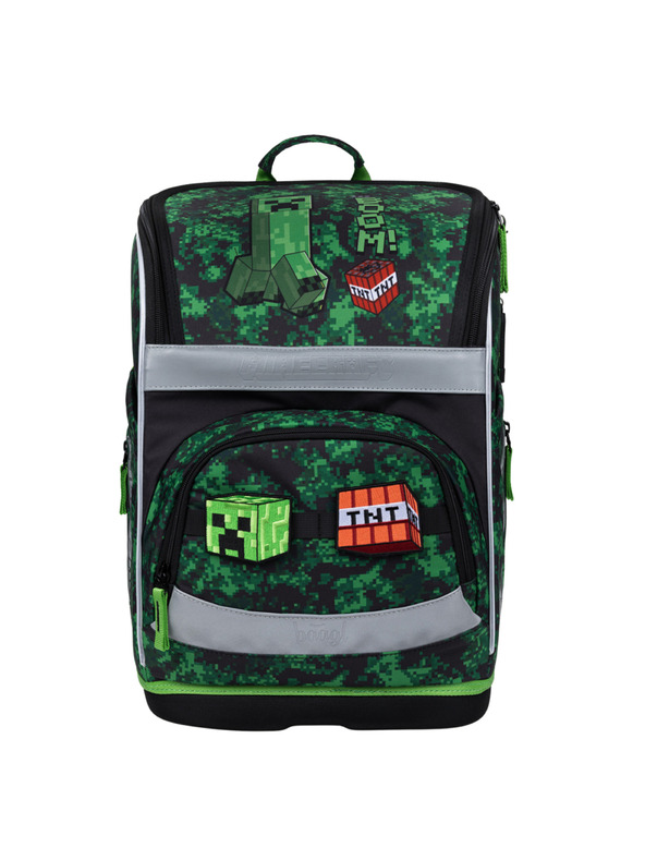 BAAGL  BAAGL SET 3 Zippy Plus Minecraft Boom: aktovka, penál, sáček