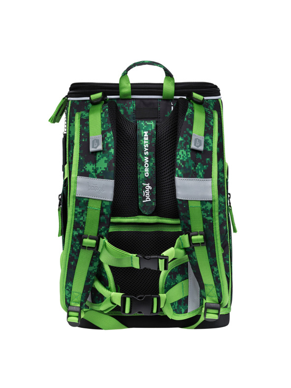 BAAGL  BAAGL SET 3 Zippy Plus Minecraft Boom: aktovka, penál, sáček
